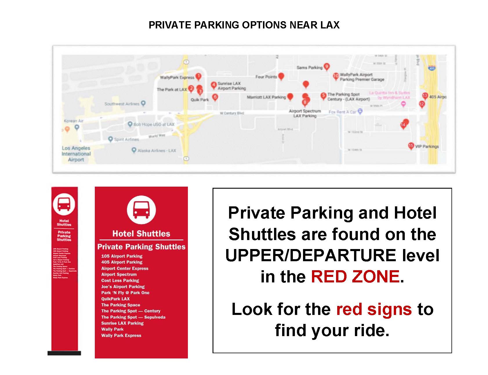 LAX Official Site LAX Parking Information and RealTime Parking